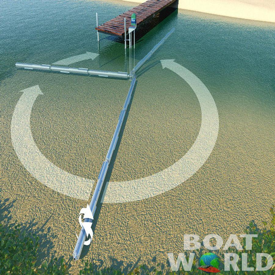 WeedRoller Lake Weed Removal System