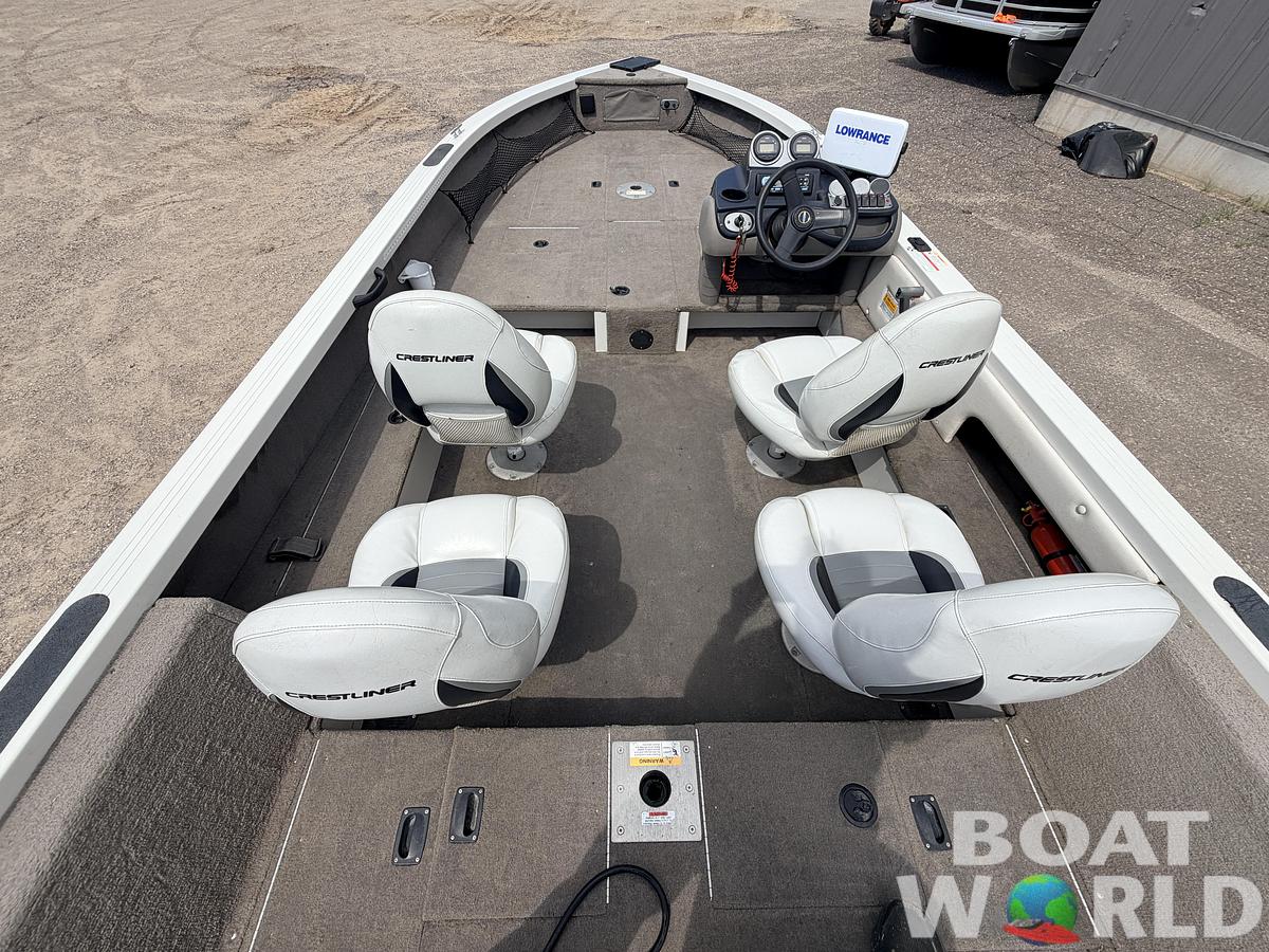 Used 2008 Crestliner 1750 Fish Hawk & 90HP Yamaha 4Stroke - $12,995