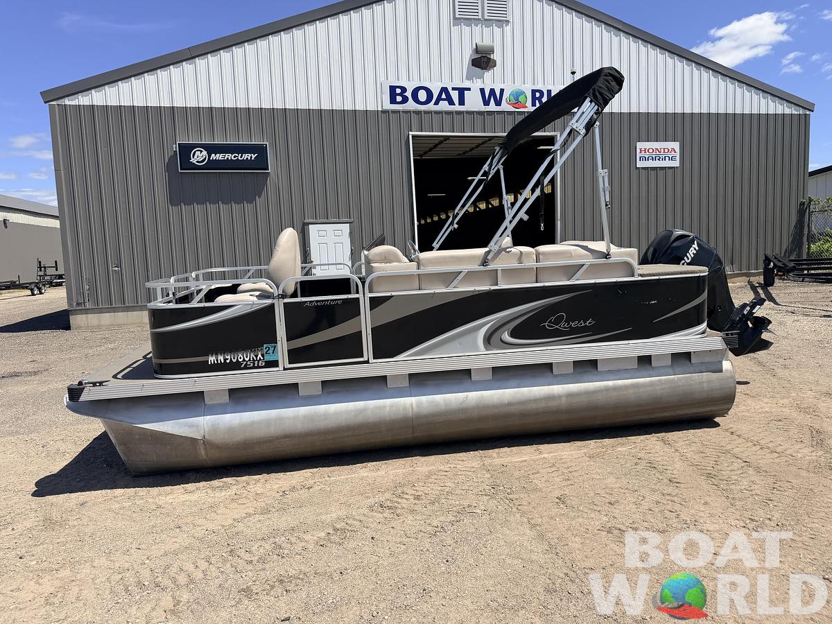 Used 2013 Qwest 7516 Adventure & 40HP Mercury 4Stroke - $16,995
