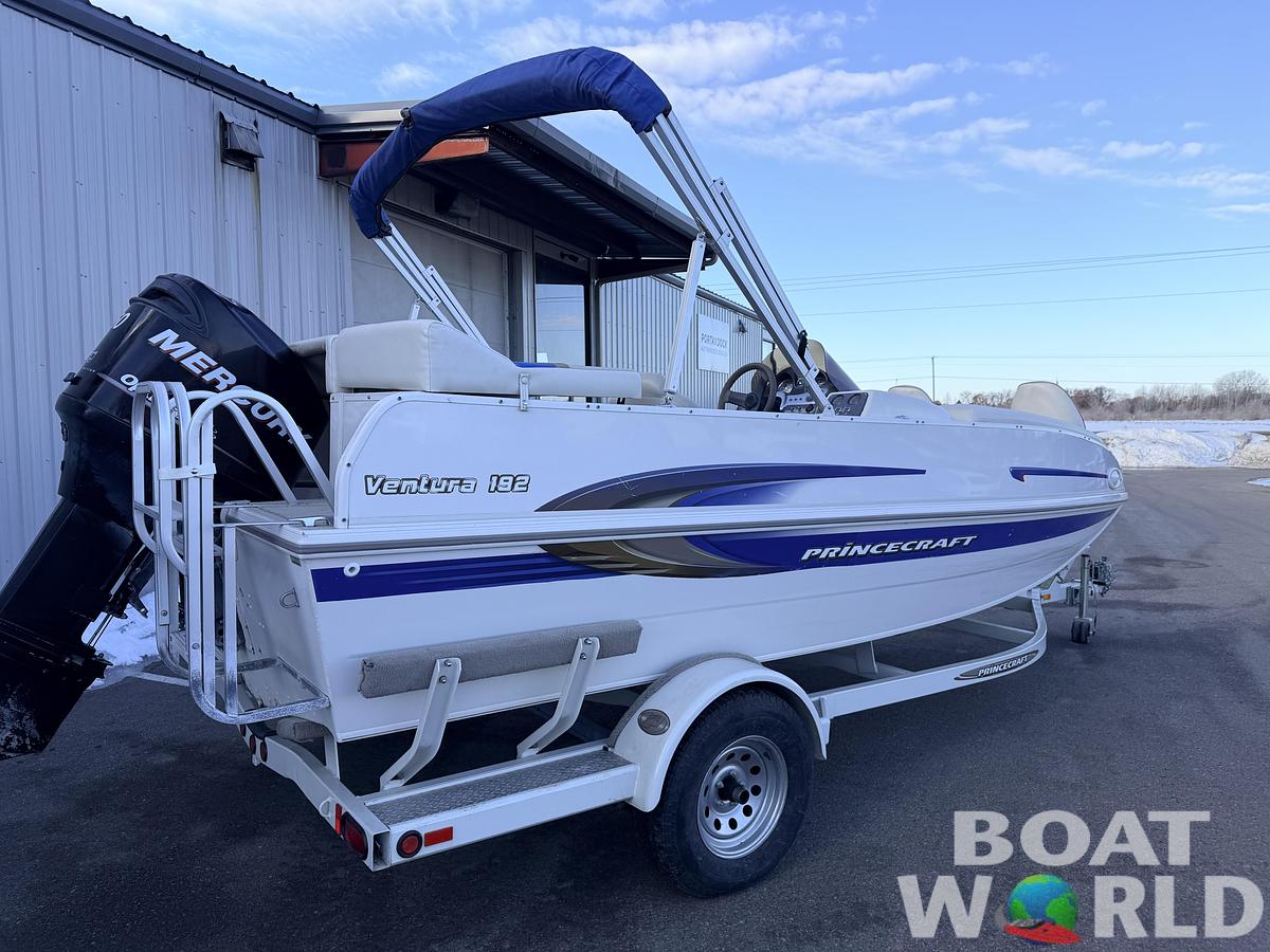 Used 2008 Princecraft Ventura 192 Deck Boat