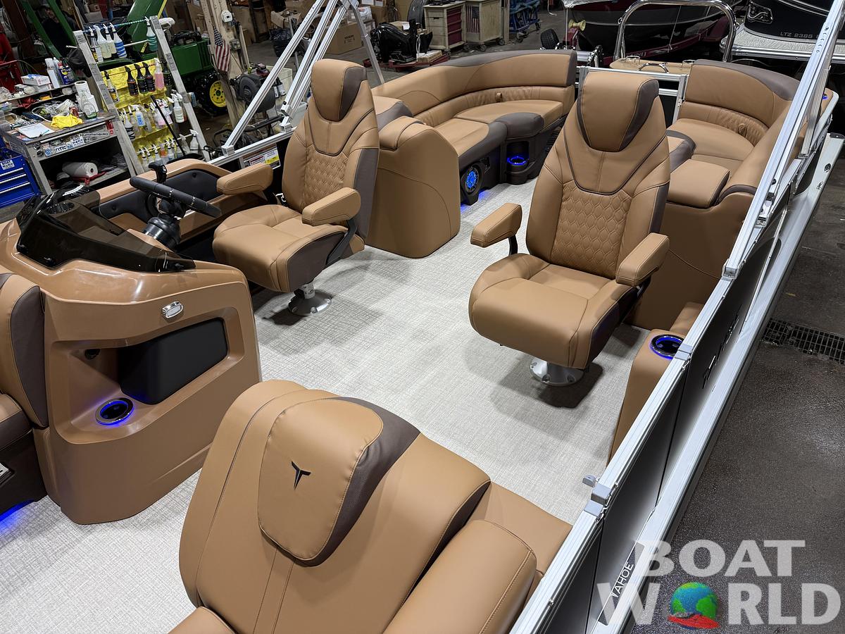 2026 Tahoe Pontoons LTZ 2385 Quad Lounge Tritoon