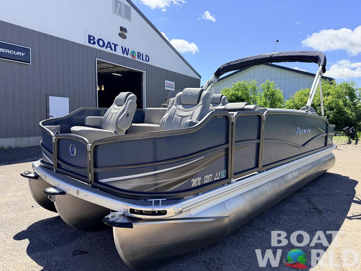 Used 2016 Premier 220 Explorer Tritoon & 175HP Yamaha 4Stroke - $39,995