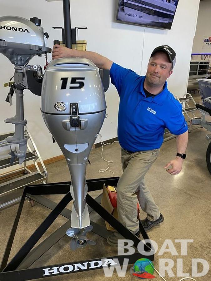 2025 Honda Marine 15HP 4-Stroke Tiller Outboard