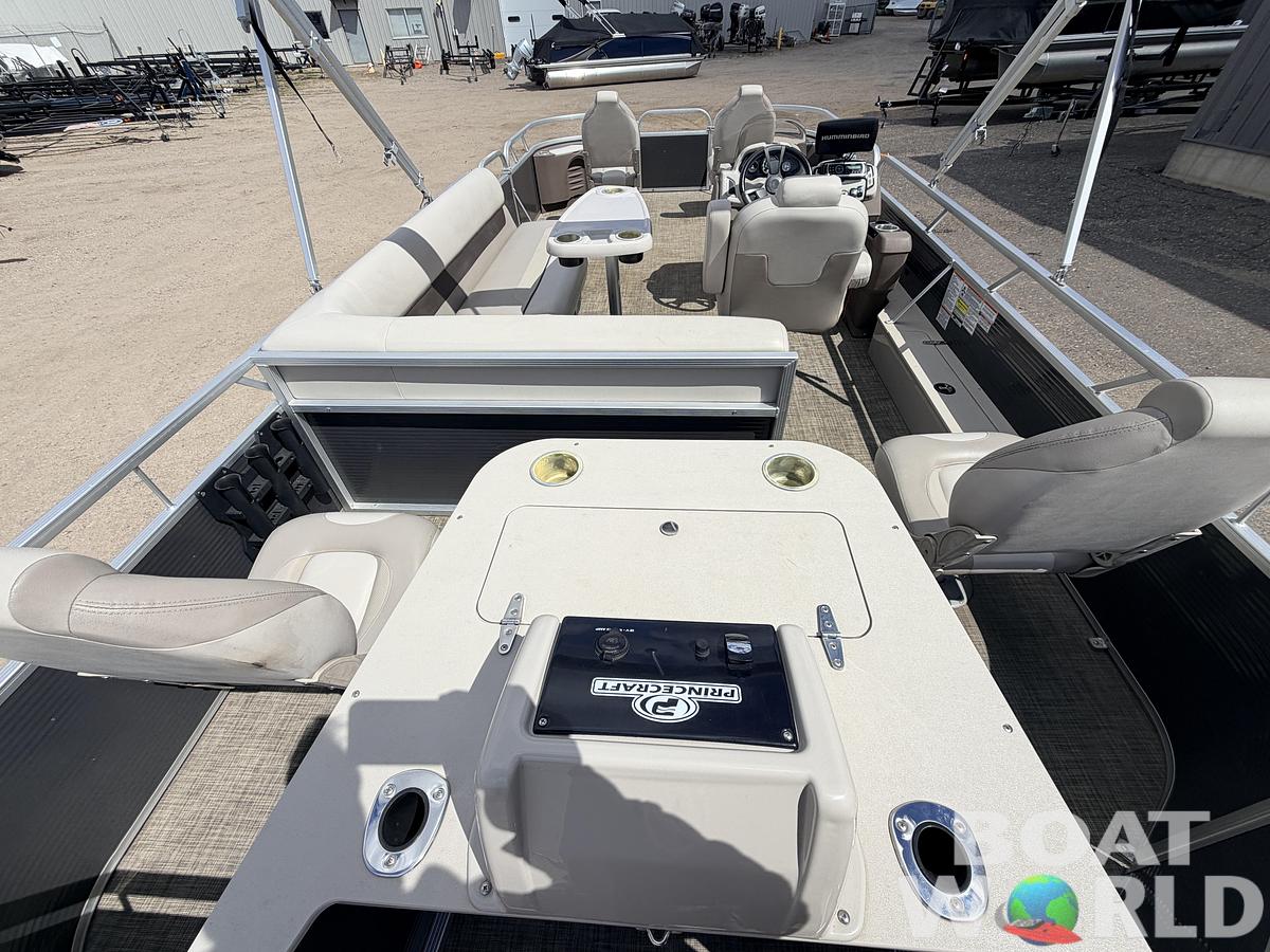 Used 2018 Princecraft Sportfisher 21 4-S Tritoon & 115HP Mercury ProXS -$32,995