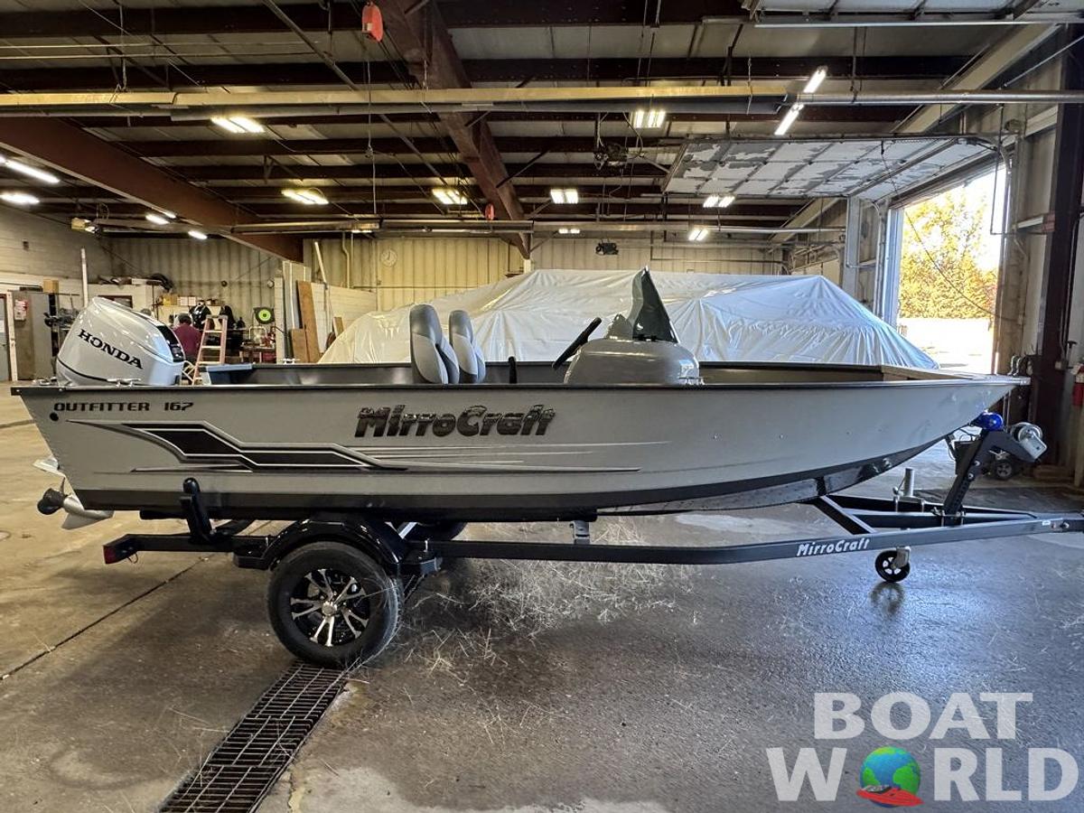 2025 Mirrocraft F167 Side Console & Honda 60HP 4-Stroke EFI