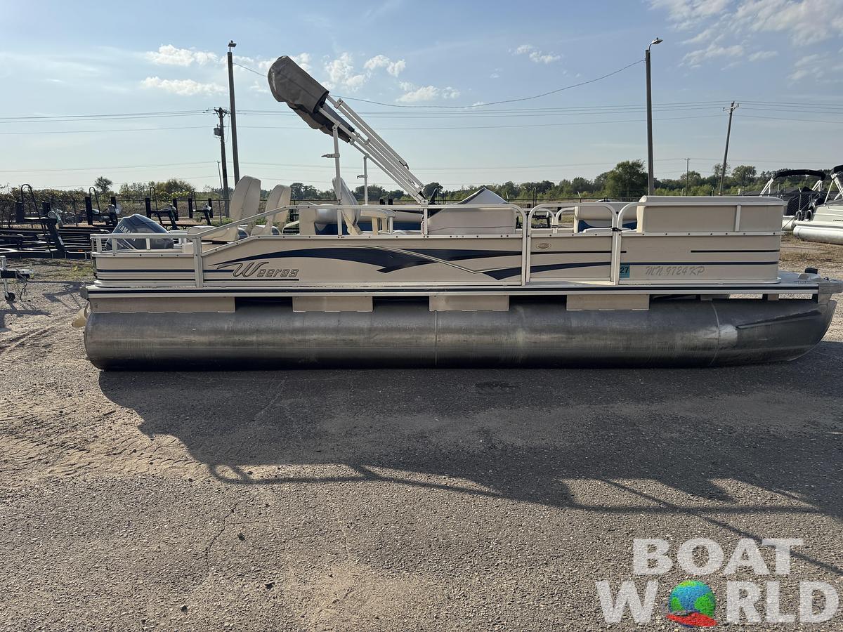 Used 2009 Weeres Family Fish Deluxe 220 Pontoon