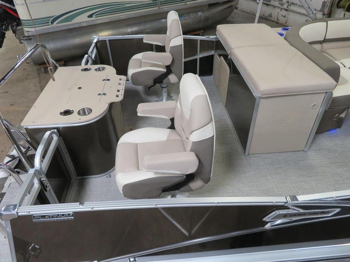 Used 2023 Tahoe Pontoons Cascade 2385 Rear Fish Tritoon & 150HP 4-Stroke EFI