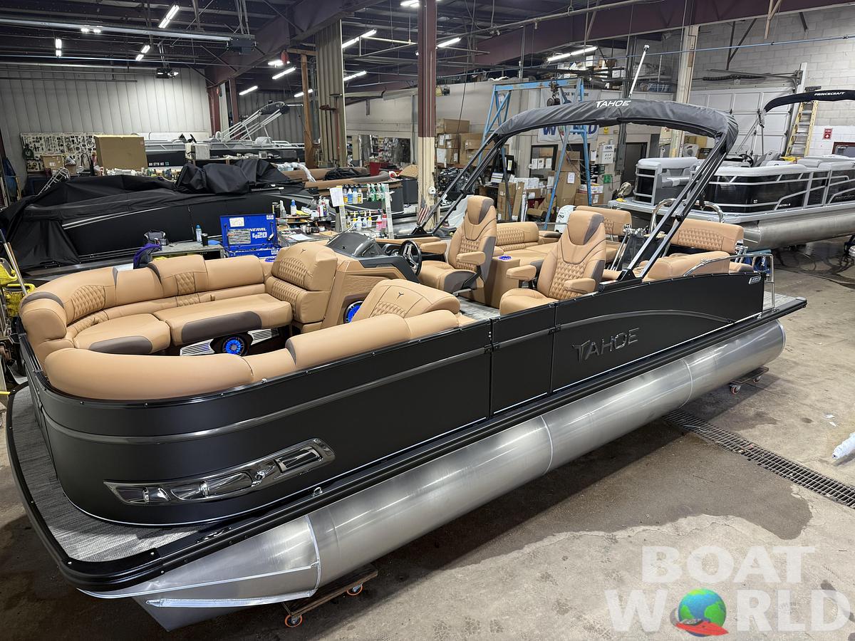 2026 Tahoe Cascade 2385 Quad Lounge Shift SS Tritoon $73995