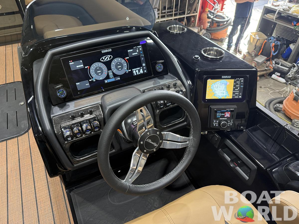 2027 Bentley 350HP ELITE 253 Swingback Tritoon $89995
