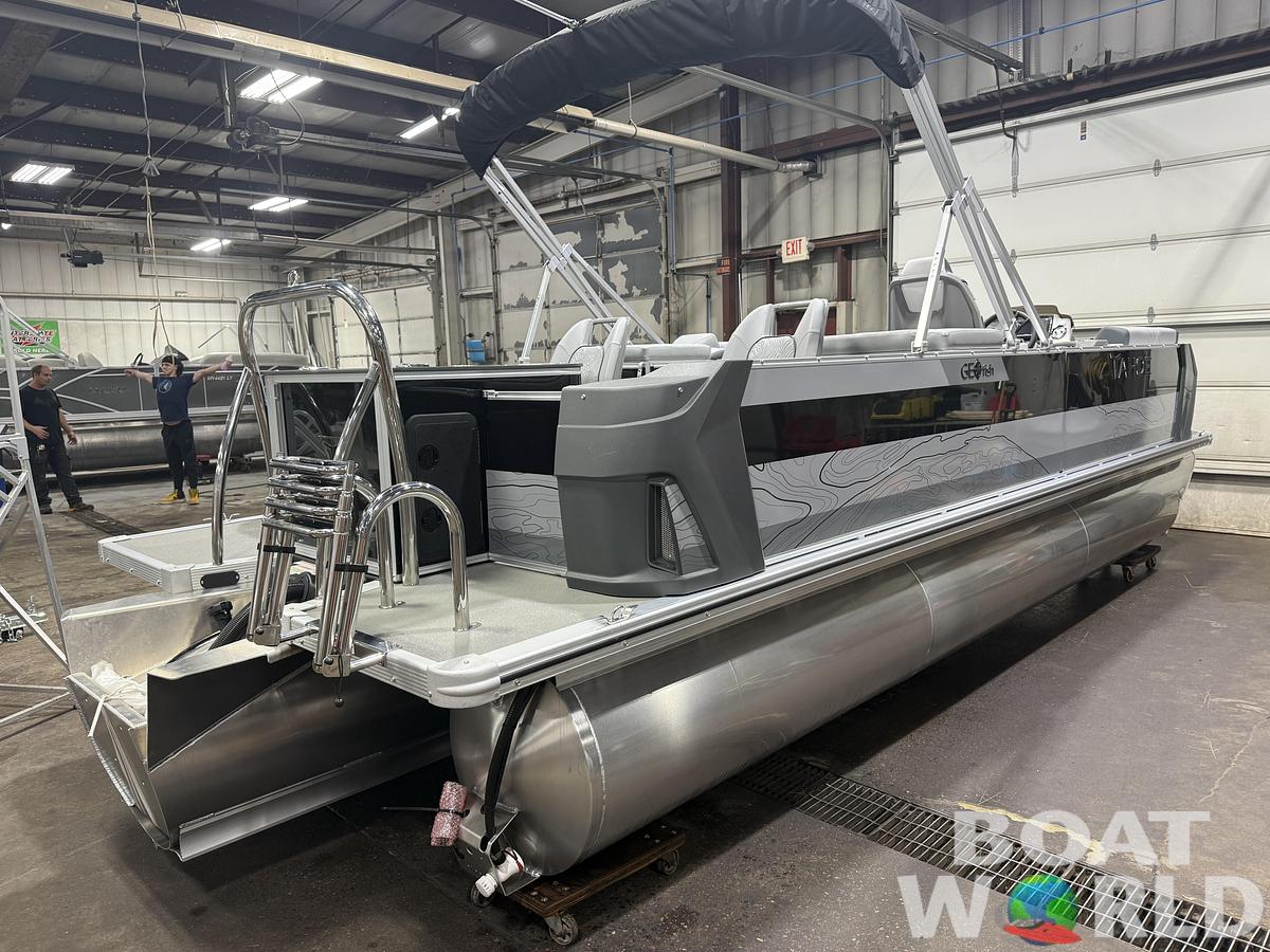 2026 Tahoe Pontoons GEOfish 2385 Rear Fish Tritoon 