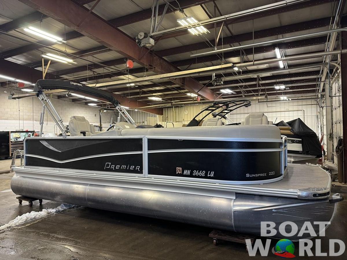 Used 2018 Premier SunSpree 220 DL Pontoon