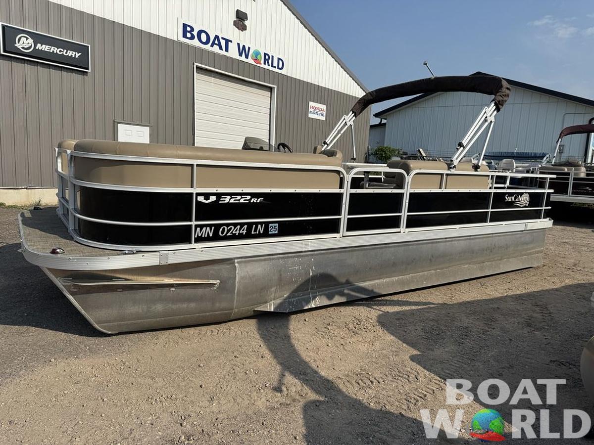 Used 2016 SunCatcher V322 RF Tritoon Pontoon