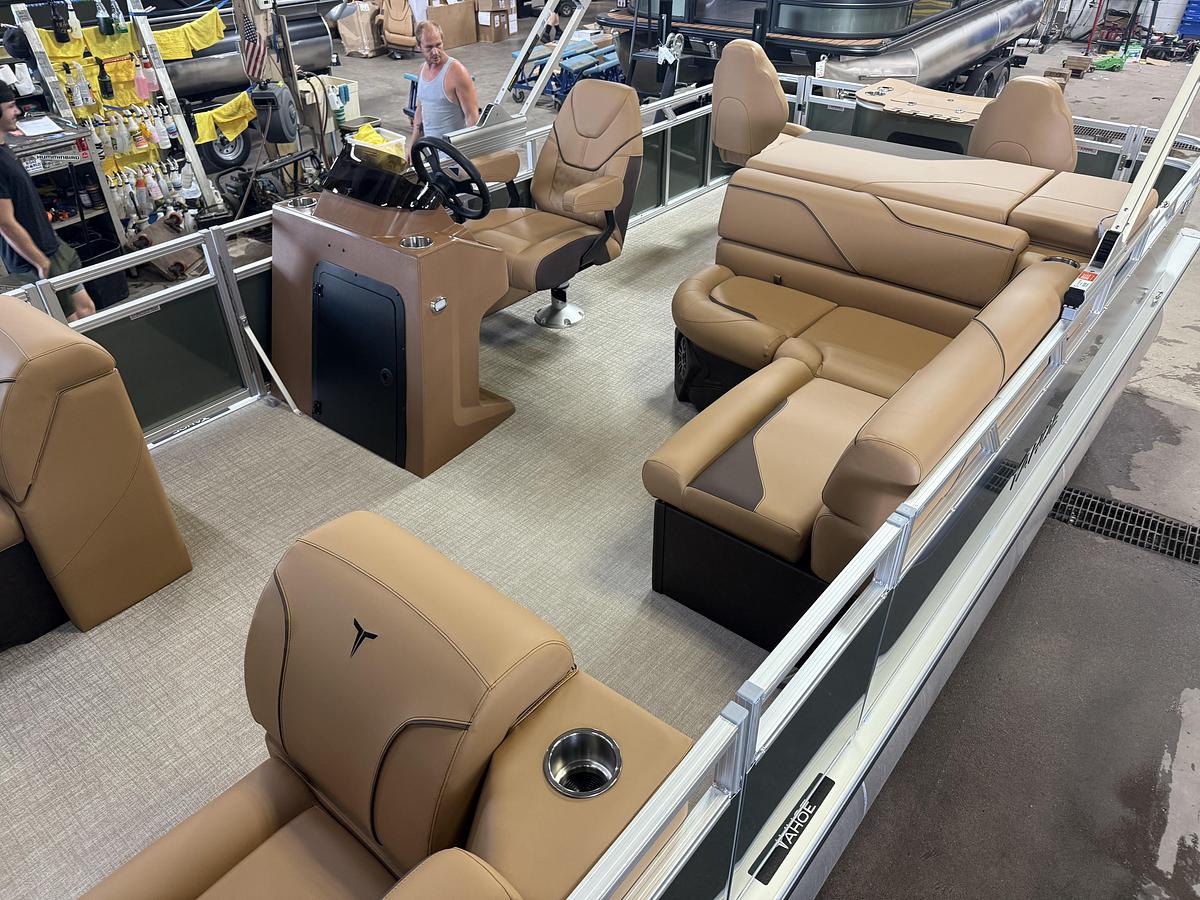 Used 2026 Tahoe Pontoons Sport 2385 Rear Fish & Honda 4-Stroke EFI