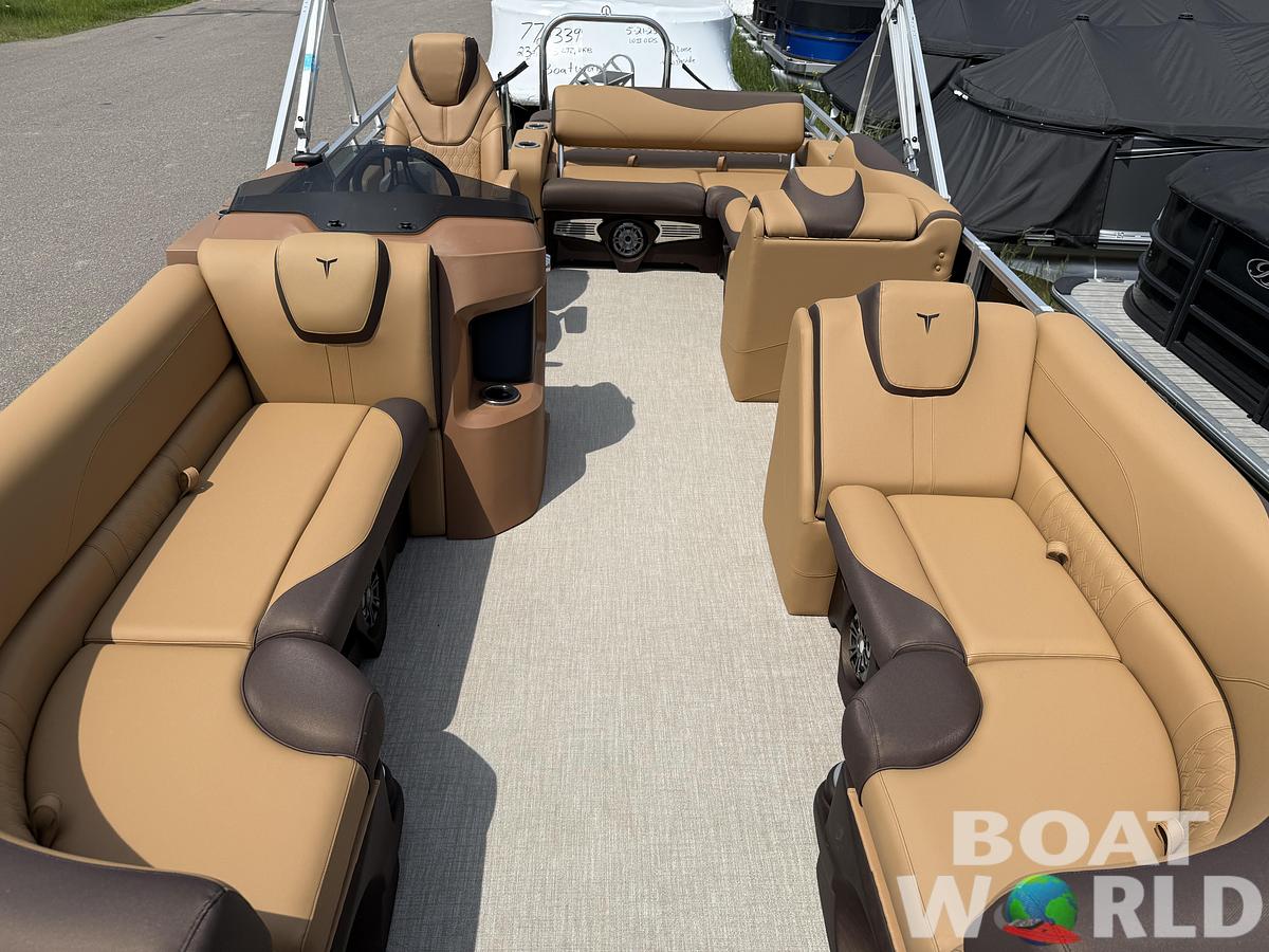 2025 Tahoe Pontoons LTZ 2385 Swingback (VRB) Tritoon & Honda 4-Stroke EFI