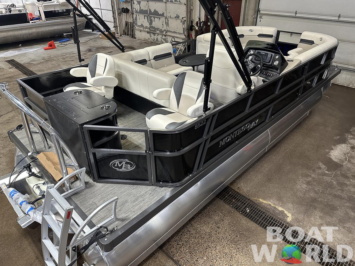 2025 Montego Bay 8522 Fish & Cruise Tritoon & Honda 150HP 4-Stroke EFI