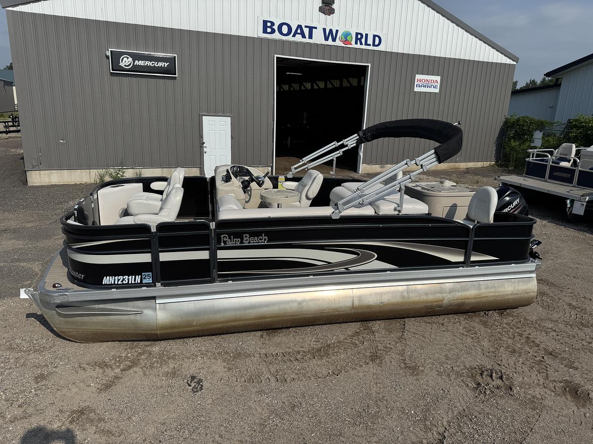 Used 2017 Palm Beach Cast Master 200 Pontoon WITH Sea Legs
