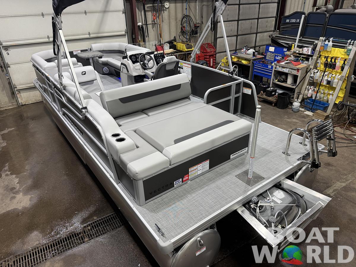 2026 Princecraft Vectra 23 RL Lounge Swingback Tritoon 
