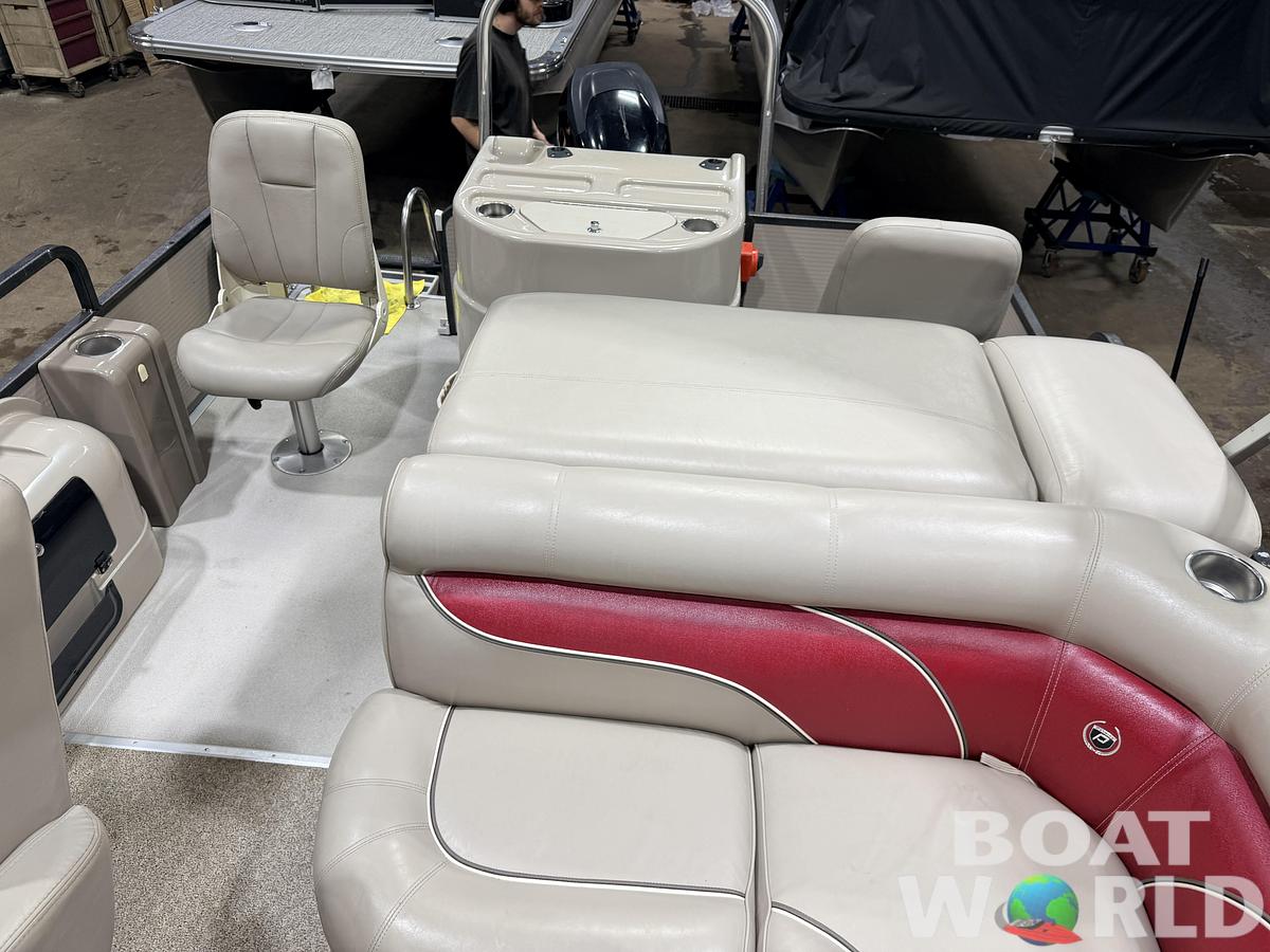 Used 2007 Premier 251 Cast-a-Way Fish & Cruise Pontoon & 115HP Mercury 4Stroke - $19,995