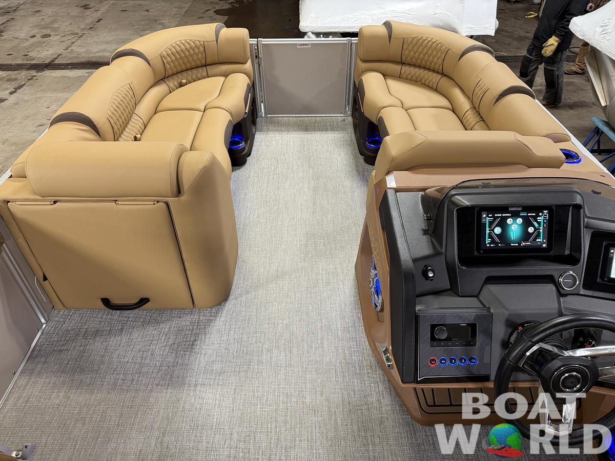2025 Tahoe Pontoons Cascade 2385 Quad Lounge & Honda 4-Stroke EFI
