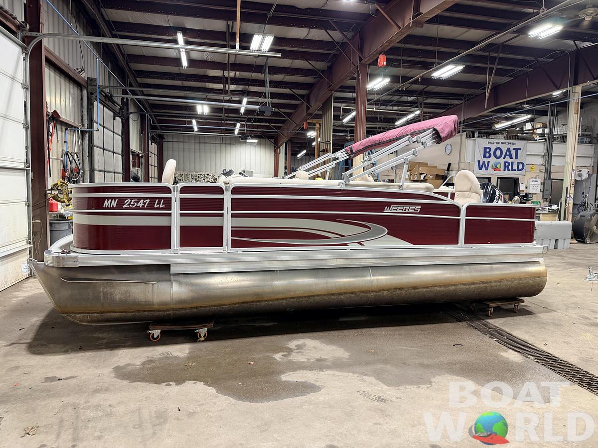 Used 2016 Weeres 200 Allure Fish Pontoon