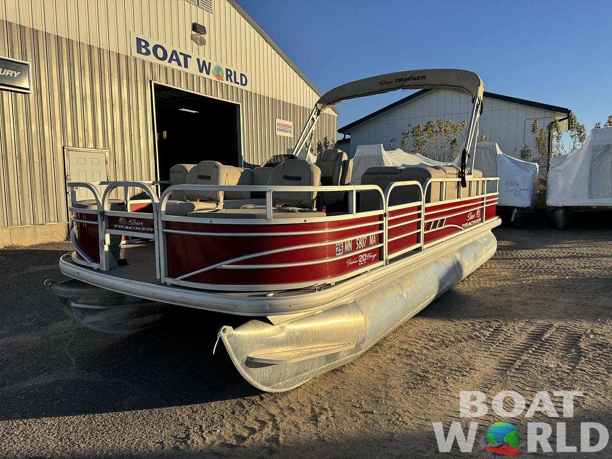 Used 2020 Sun Tracker Fishin Barge 20 DLX Pontoon