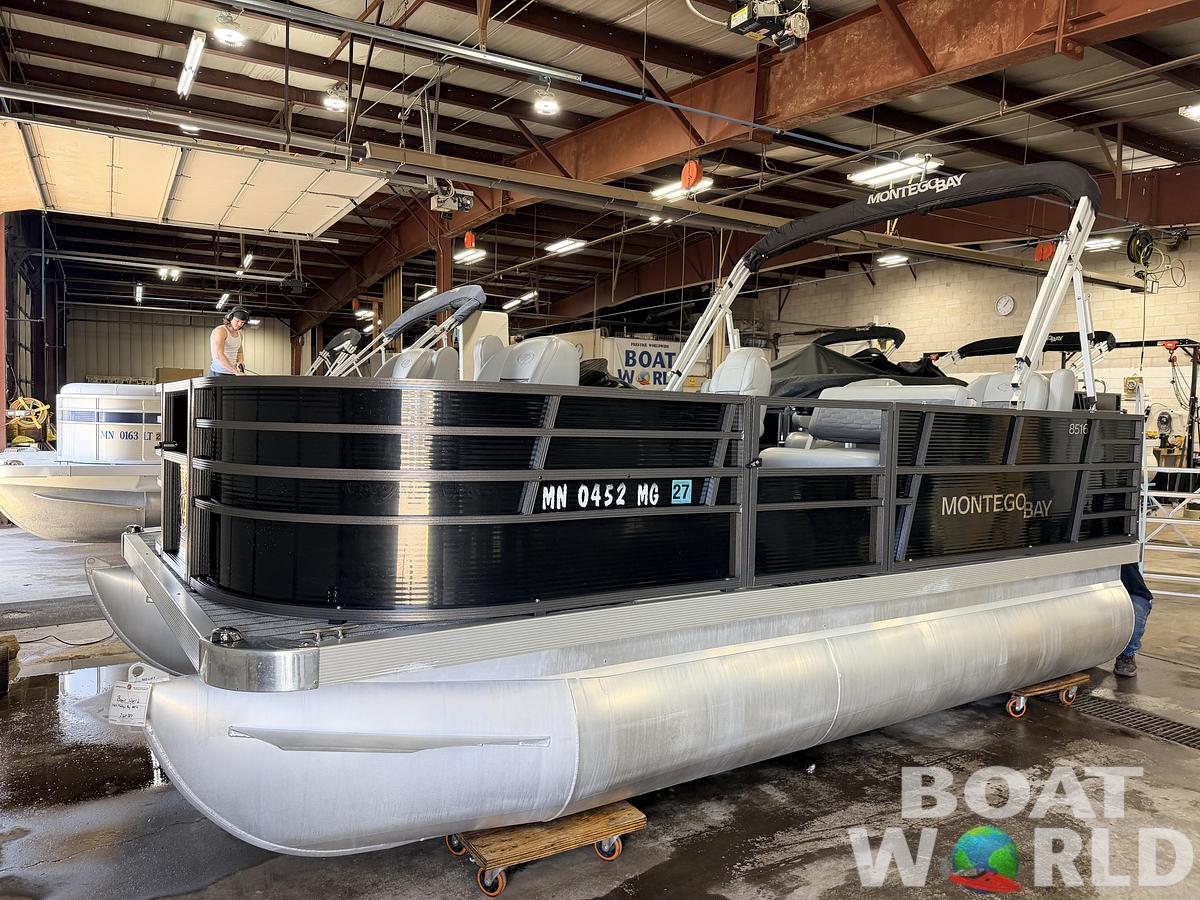 Used 2022 Montego Bay  8616 Quad Fish & 40HP Mercury 4Stroke -$24,995