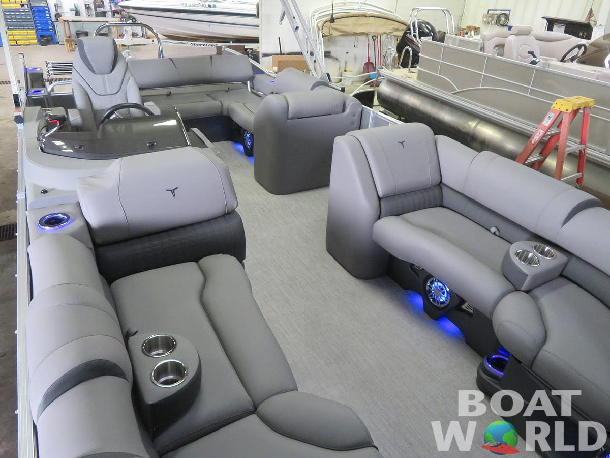 2024 Tahoe Pontoons Cascade 2385 Swingback (VRB) & Honda 4-Stroke EFI