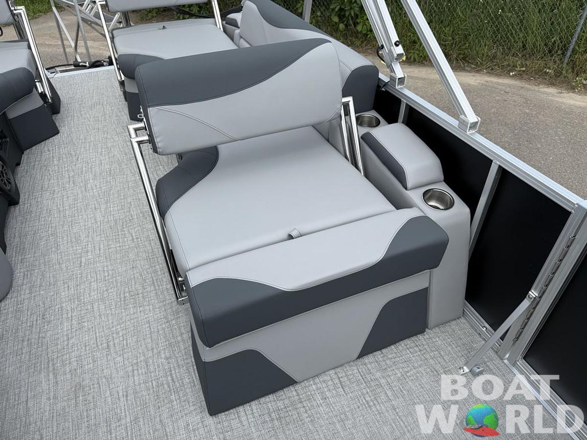 2025 Tahoe Pontoons LTZ 2385 Quad Lounge Shift Flip & Honda 4-Stroke EFI