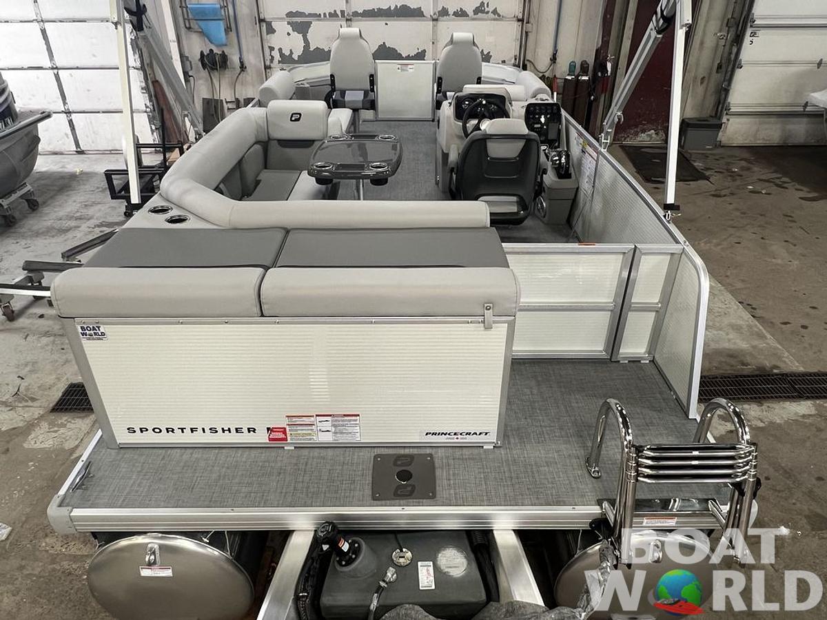 2025 Princecraft 21 Sportfisher 2-S Pontoon & Mercury 4-Stroke EFI