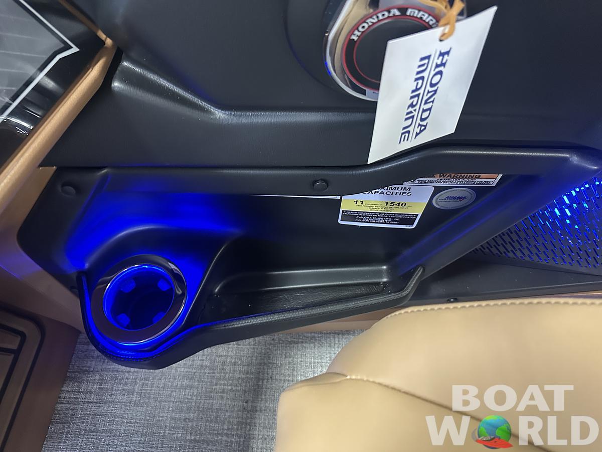 2025 Tahoe Pontoons Cascade 2385 Quad Lounge & Honda 4-Stroke EFI