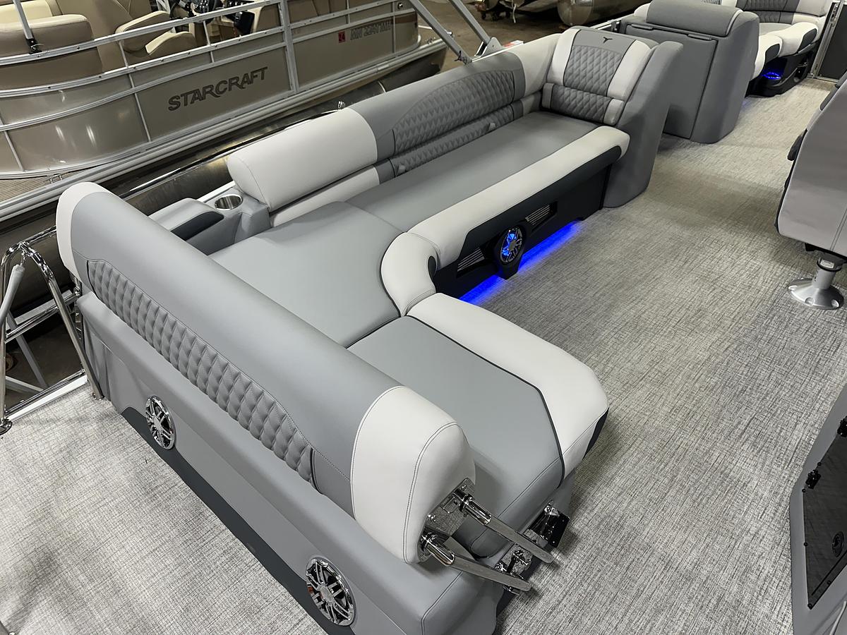 2025 Tahoe Pontoons Cascade 2385 Cruise Rear Bench Tritoon & Honda 225HP 4-Stroke EFI