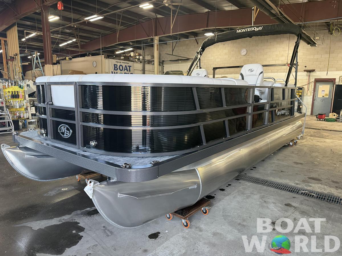 Used 2026 Montego Bay 8522 Quad Lounger BR Deluxe Pontoon 