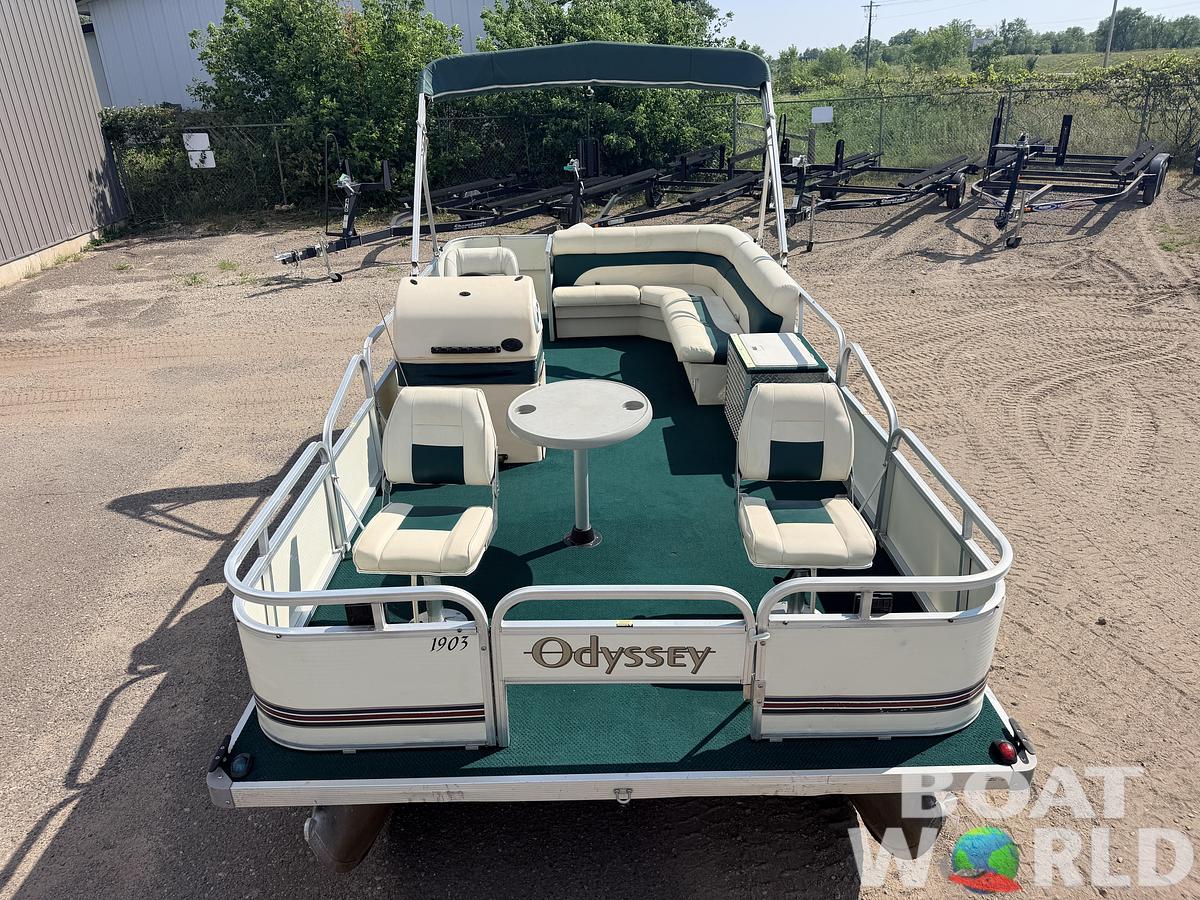 Used 2003 Odyssey 1903 Fish & Cruise & 40HP Johnson 4Stroke -$10,995