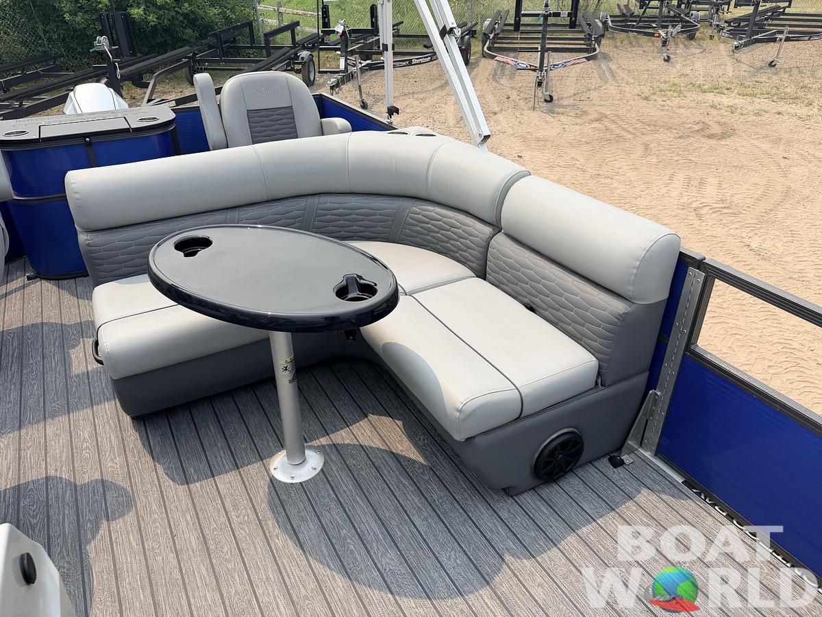 Used 2021 Montego Bay 8522 Fish & Cruise Deluxe Pontoon & 90HP Honda 4Stroke -$29,995