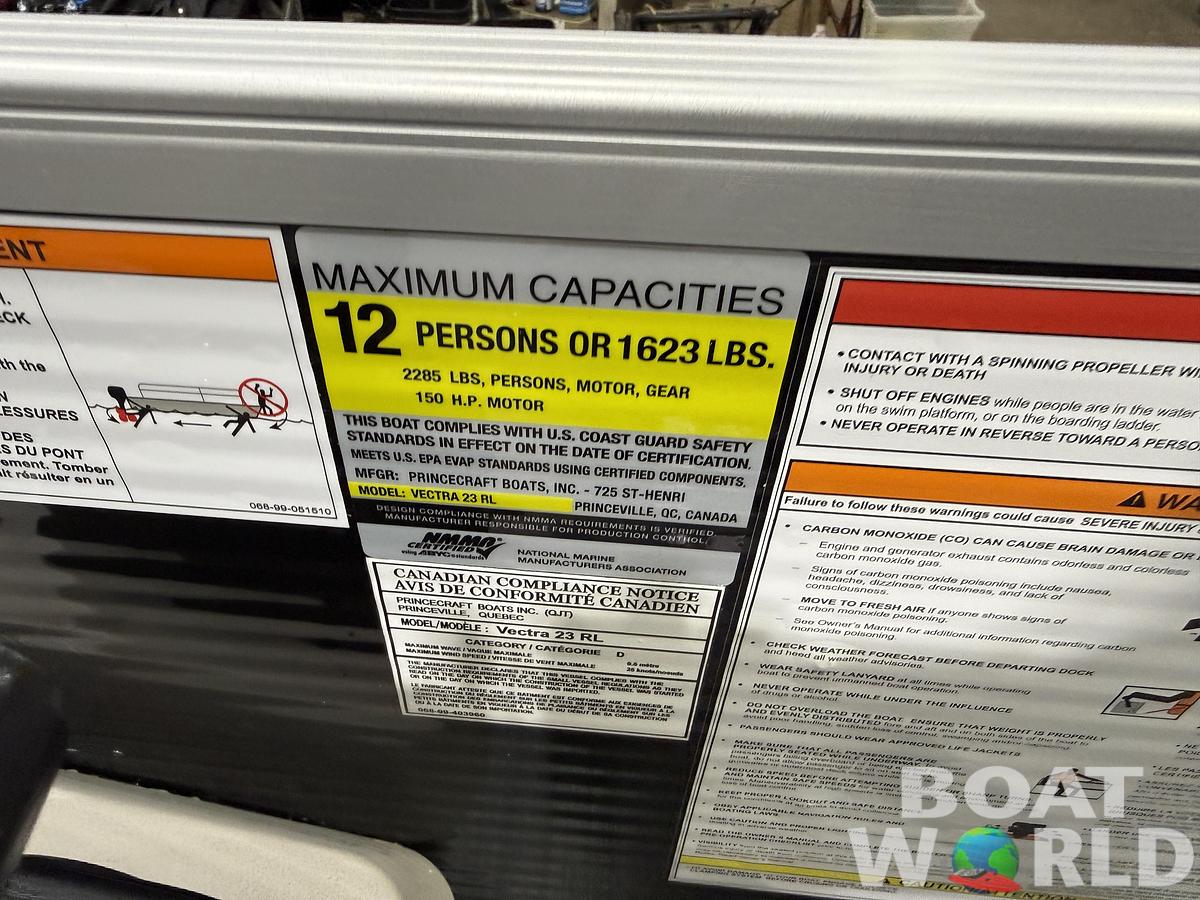 2025 Princecraft 23' Swingback & 150HP 