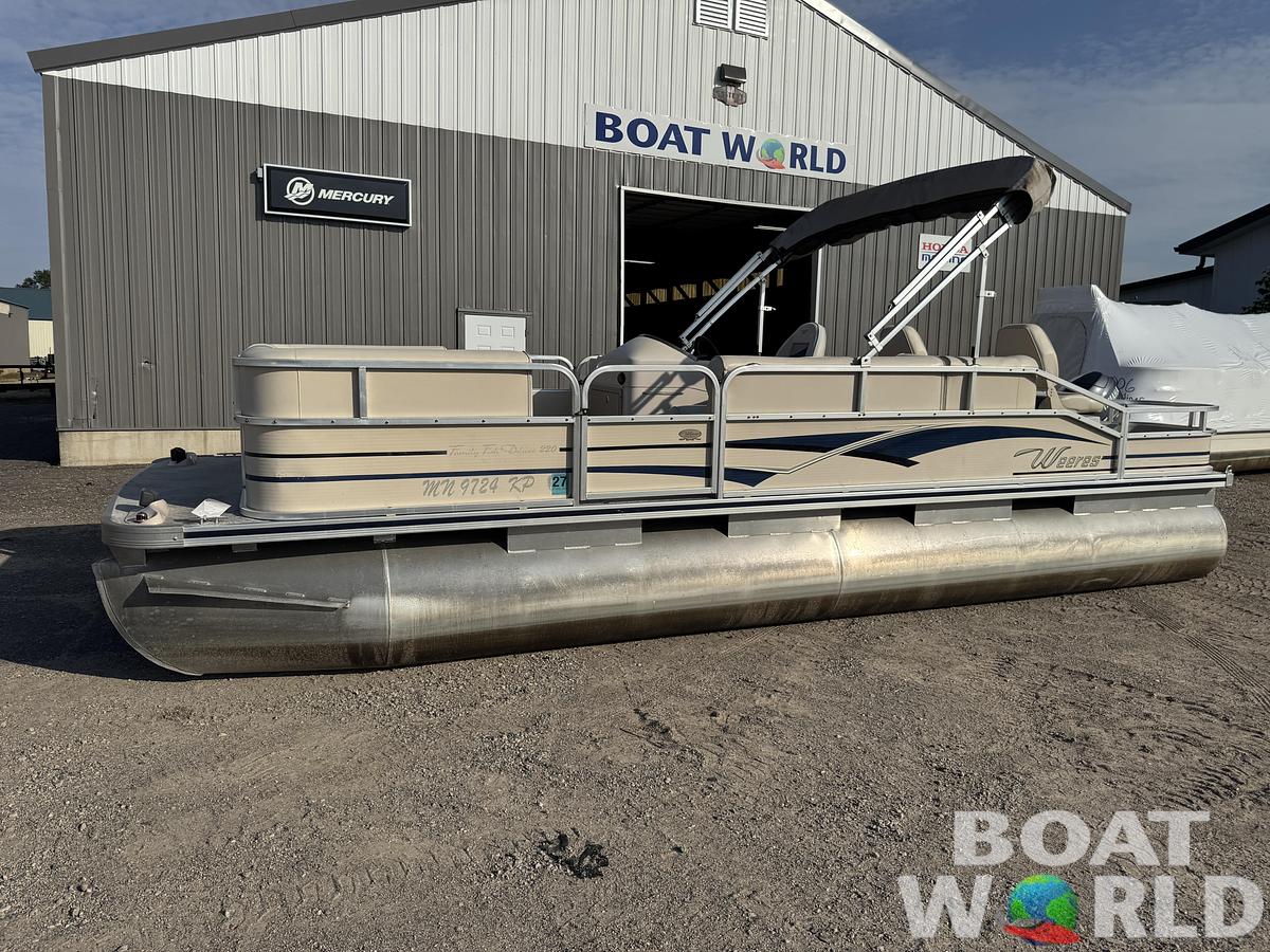 Used 2009 Weeres Family Fish Deluxe 220 Pontoon