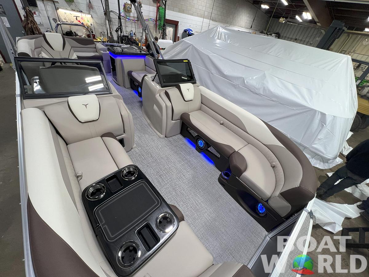2026 Tahoe LTZ 2385 Elite Windshield Tritoon $52995