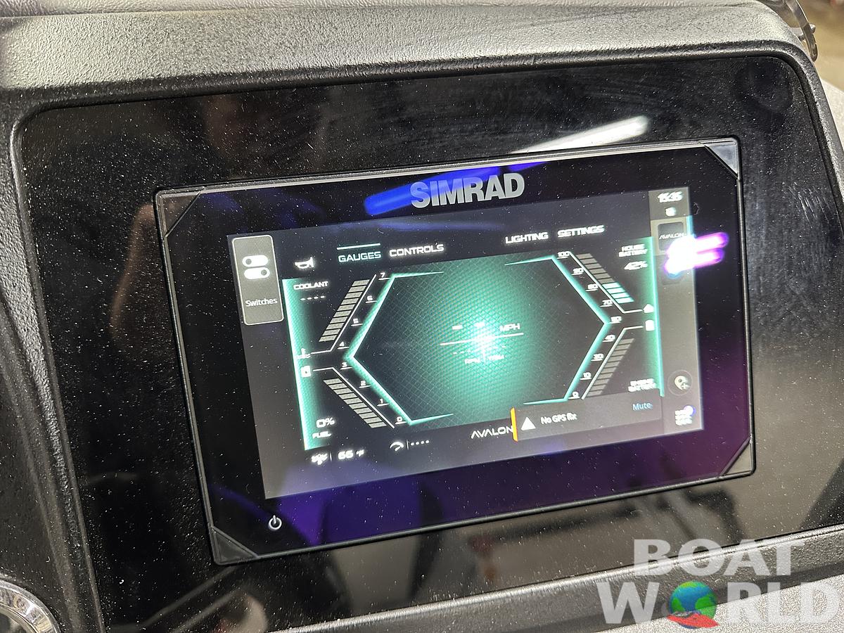 2025 Tahoe Pontoons Cascade 2385 Cruise Rear Bench (CRB) & Honda 4-Stroke EFI