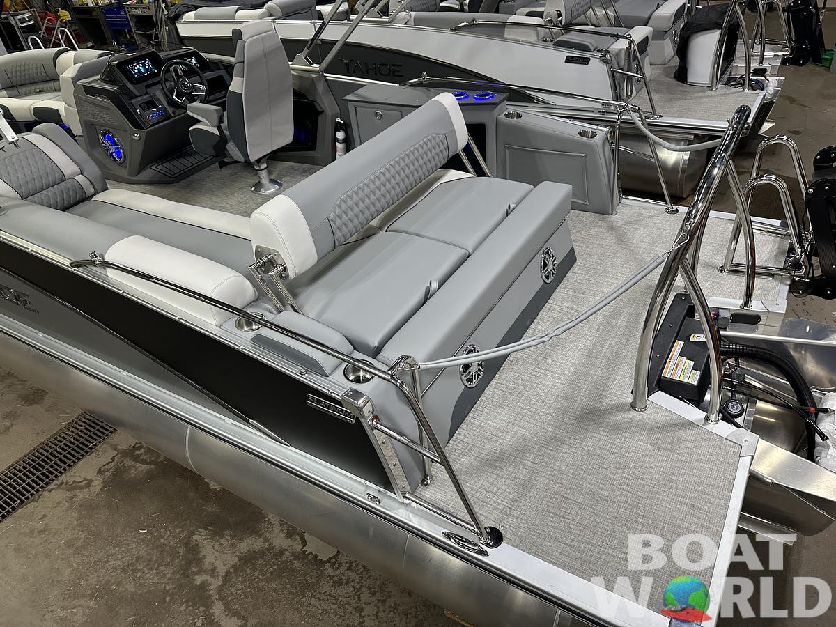 2025 Tahoe Pontoons Cascade 2385 Cruise Rear Bench (CRB) Tritoon & Honda 4-Stroke EFI