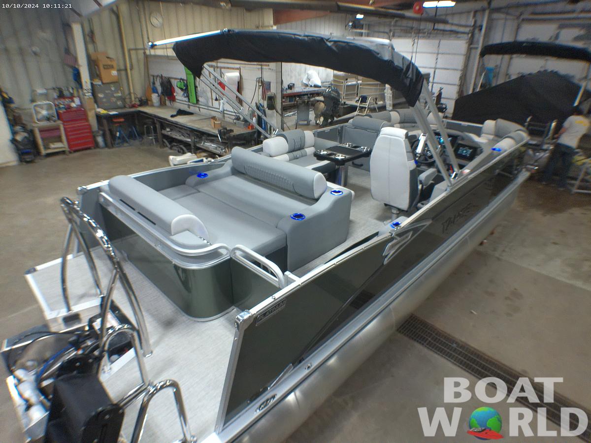 2025 Tahoe Pontoons Cascade 2385 Swingback (VRL) Tritoon & Honda 4-Stroke EFI
