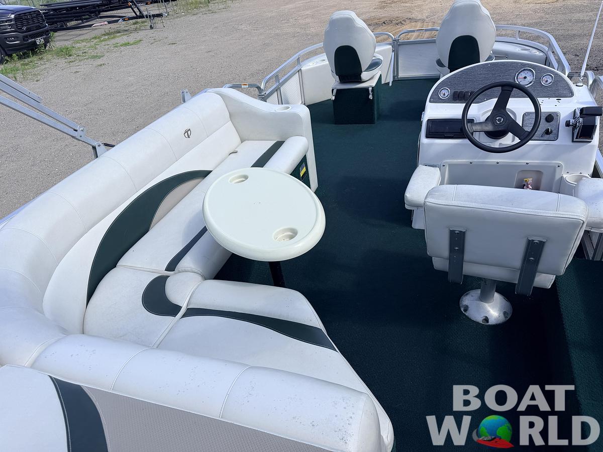 Used 2008 Tahoe Pontoons 22 Fish 'N Fun & (2021) 90HP Mercury 4Stroke EFI -$17,995