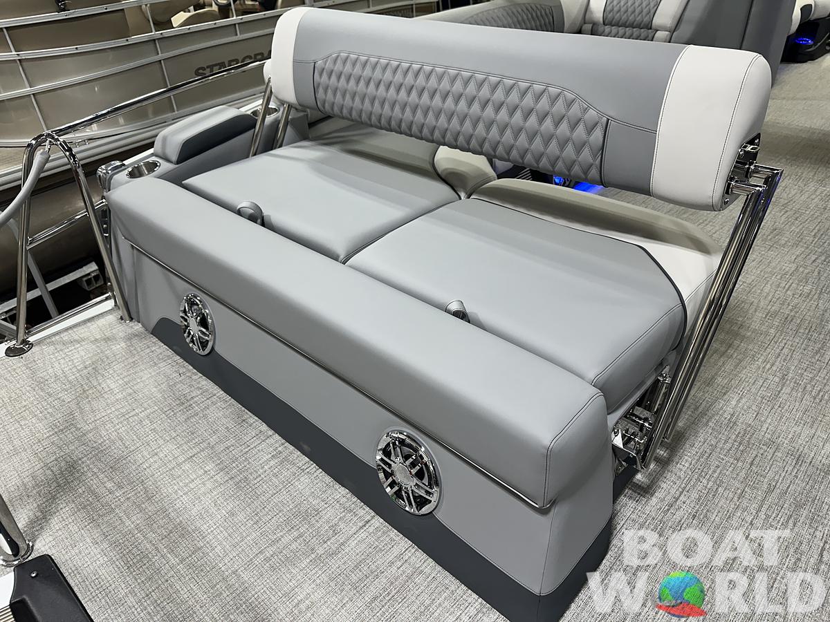 2025 Tahoe Pontoons Cascade 2385 Cruise Rear Bench (CRB) Tritoon & Honda 4-Stroke EFI