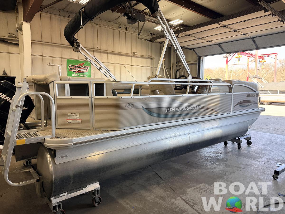Used 2007 Princecraft  20 Versailles Pontoon & 60HP Mercury 4Stroke - $14,995