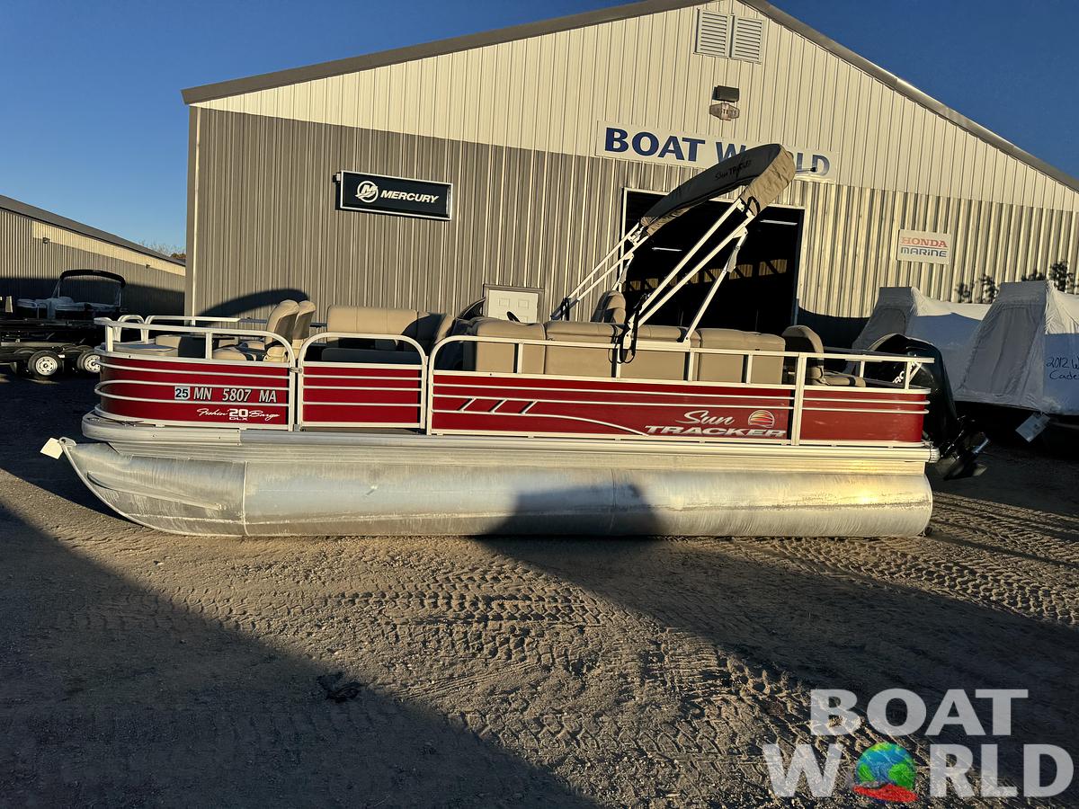 Used 2020 Sun Tracker Fishin Barge 20 DLX Pontoon