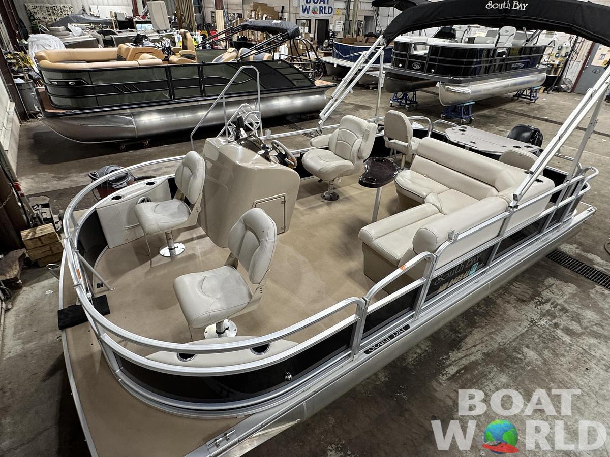 Used 2015 South Bay S20 Quad Fish Pontoon