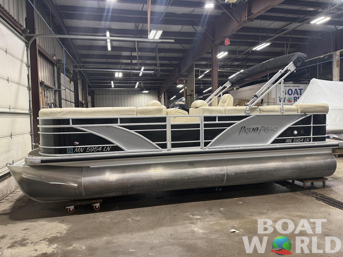 Used 2016 Aqua Patio 20' Cruise Pontoon & 90HP