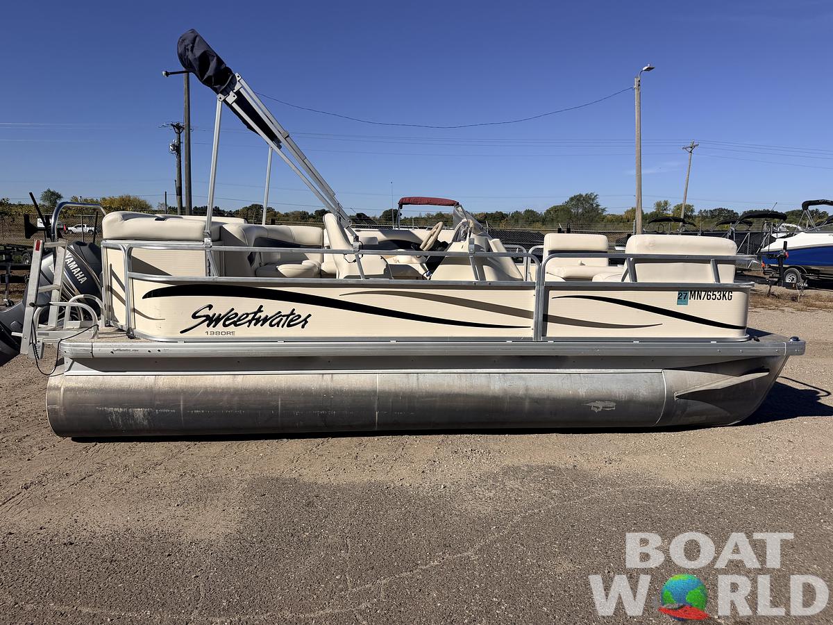Used 2007 Sweetwater 1980 RE & 60HP Yamaha 4Stroke -$12,995