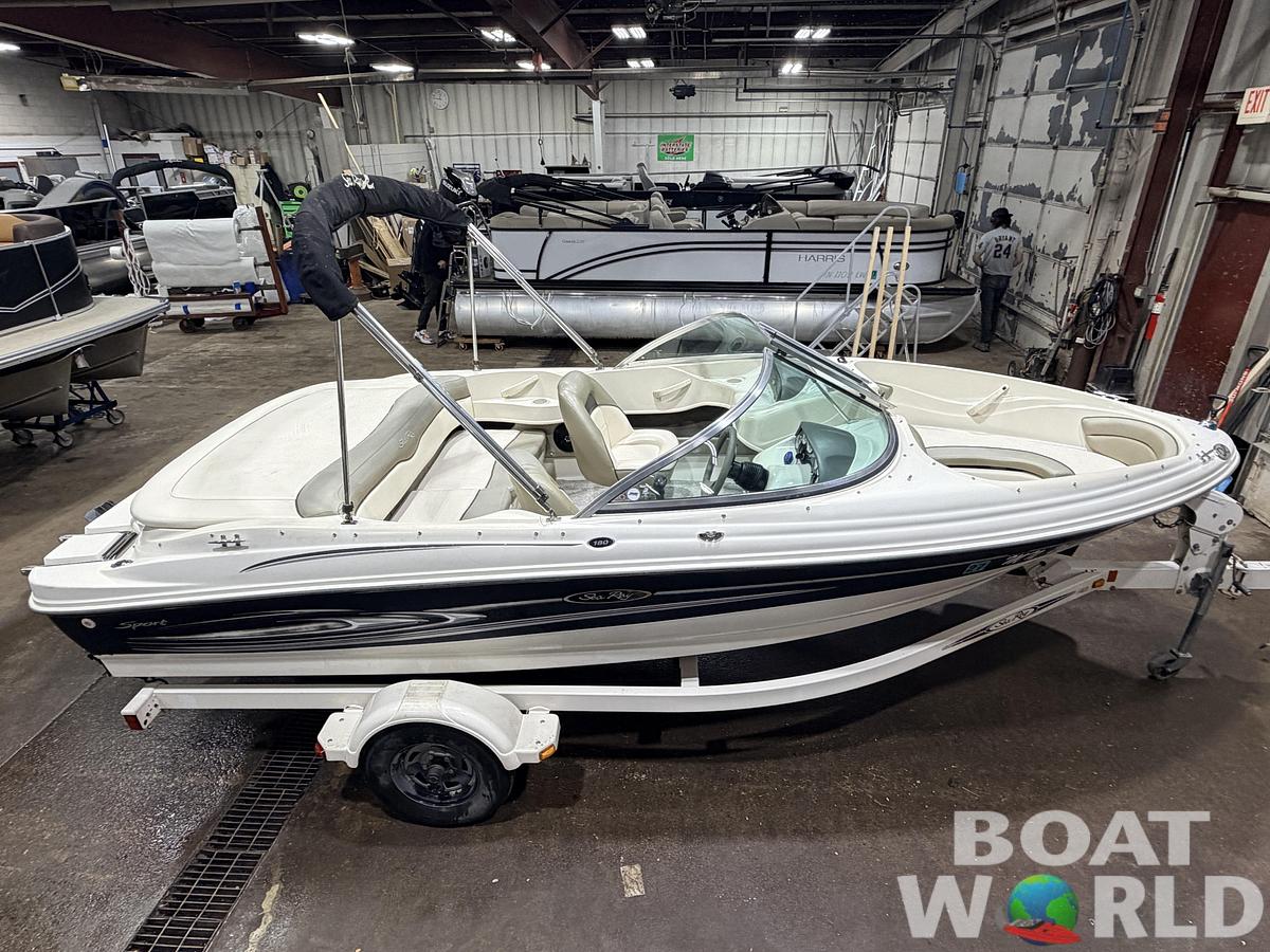Used 2004 Sea Ray Sport 180 Runabout & 135HP 3.0L Mercruiser - $7,995