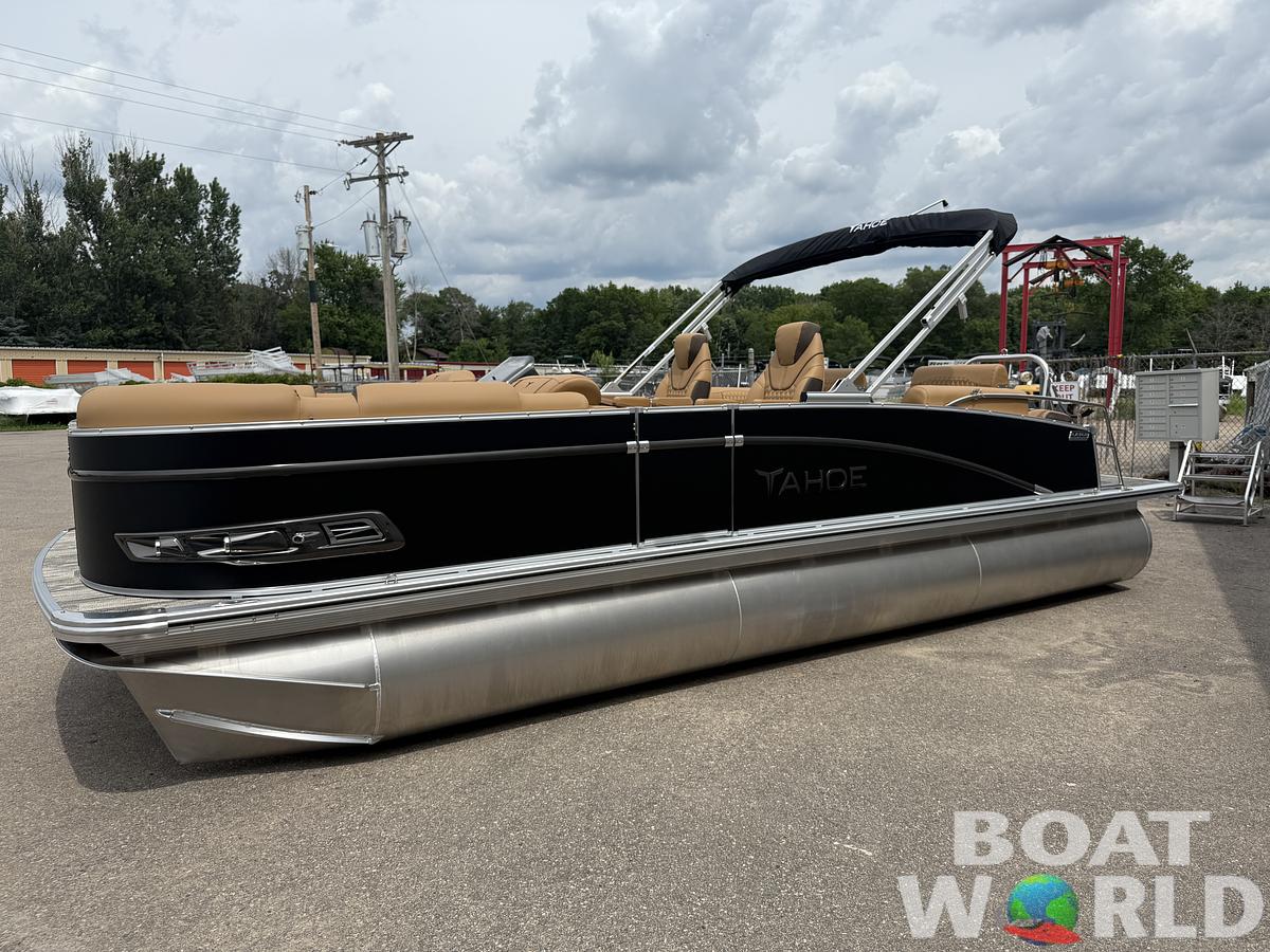 2025 Tahoe Pontoons Cascade 2385 Quad Lounge Shift Tritoon & Honda 4-Stroke EFI