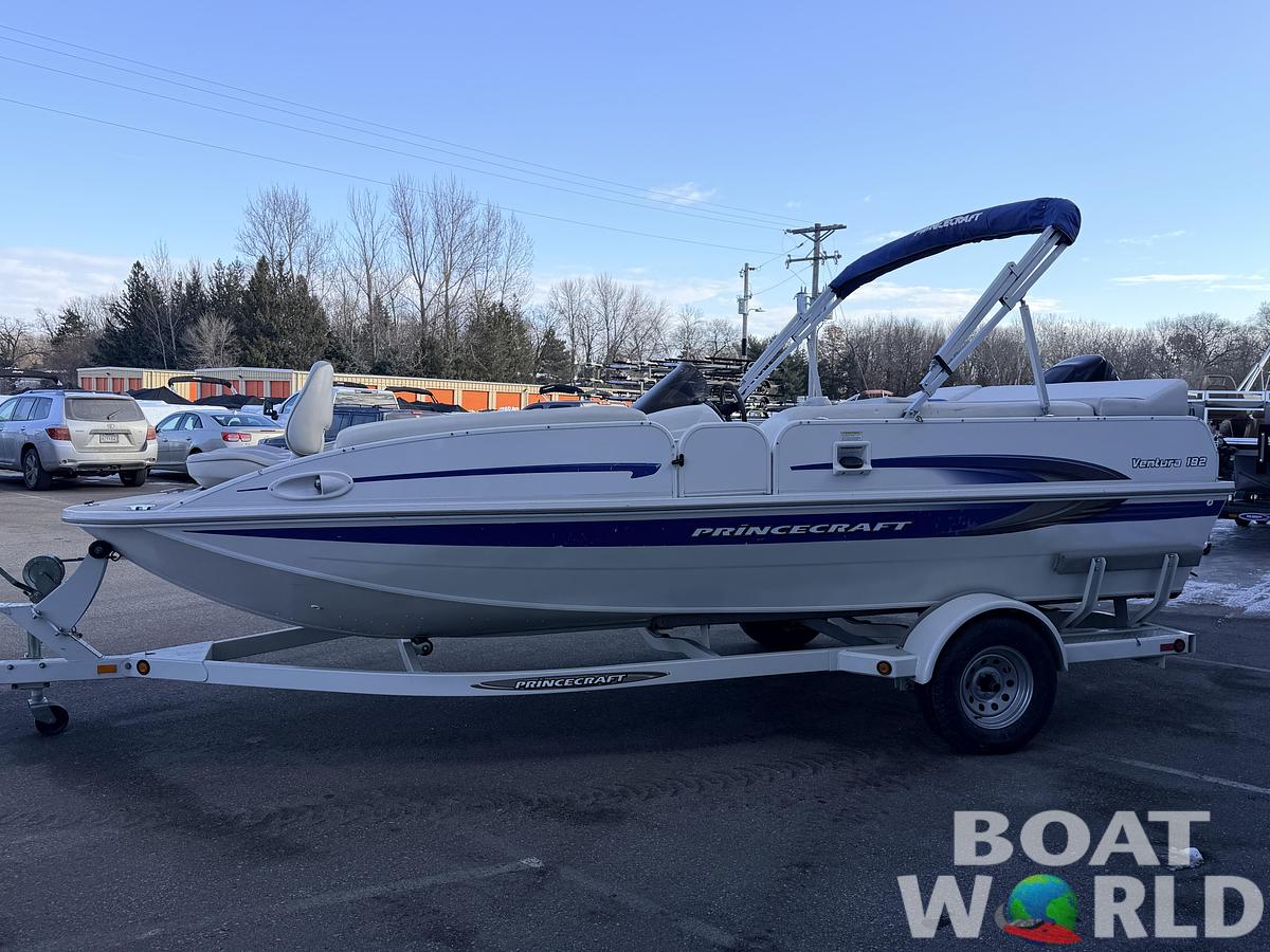 Used 2008 Princecraft Ventura 192 Deck Boat